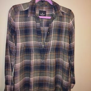 **SALE**American Eagle Lightweight Oversized XS Flannel